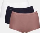 Maxislip SLOGGI "Basic+ Maxi", Damen, Gr. 38, bunt (multiple colours 16), Single