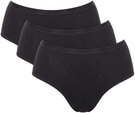 sloggi Midislip GO Daily Cotton (3er Pack) Glanz-Effekt Details, weich, Baumwollmix,