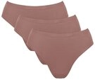 sloggi Tai-Slip GO Daily Cotton (3er Pack) Glanz-Effekt Details, hoher