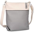 Zwei Umh&auml;ngetasche Jana J12 - Schultertasche 33 cm (foggy)