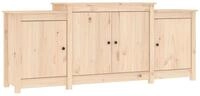 vidaXL Sideboard, Kommode 164x37x68 cm Massivholz Kiefer