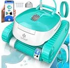 KESSER Poolroboter, Poolsauger f&uuml;r Boden & Wand Poolreiniger bis 100m&sup2; Pools mit