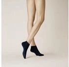 KUNERT Sneakersocken SENSUAL COTTON Cotton-Mix, kleiner Rollrand, elastisch