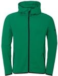 Trainingsjacke UHLSPORT "Kapuzenjacke ID Kids", Jungen, Gr. 128, blau (lagune),