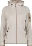 CMP T-Shirt WOMAN JACKET FIX HOOD VANIGLIA-BIANCO
