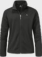 Fleecejacke SCH&Ouml;FFEL "CIRC Fleece Jk Style Smue WMS", Damen, Gr. 38, schwarz (9990,