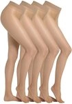 Camano Feinstrumpfhose fine everyday 20 DEN (4er Pack) mit leicht verst&auml;rkte, kaum
