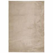 vidaXL Teppich Teppich HUARTE Kurzflor Weich und Waschbar Sandfarben 140x200cm,