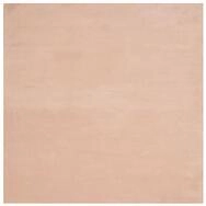vidaXL Teppich Teppich HUARTE Kurzflor Weich und Waschbar Blassrosa 160x160 cm,