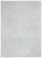 vidaXL Teppich Teppich HUARTE Kurzflor Weich und Waschbar Grau 160x230 cm,
