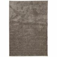 vidaXL Teppich Teppich ISTAN Hochflor Gl&auml;nzend Grau 120x170 cm, Rechteckig, H&ouml;he: 3