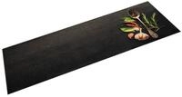 vidaXL Teppich, K&uuml;chenteppich Waschbar Gew&uuml;rze 45x150 cm Samt