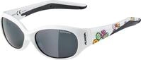Alpina Sports Sonnenbrille FLEXXY KIDS WHITE FLOWER GLOSS