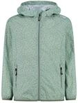 Regenjacke CMP "KID G JACKET RAIN FIX HOOD", Kinder, Gr. 104, gr&uuml;n (jade), Web,
