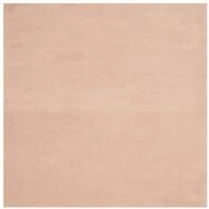 vidaXL Teppich Teppich HUARTE Kurzflor Weich und Waschbar Blassrosa 200x200 cm,