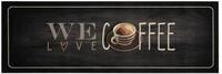 vidaXL Teppich, K&uuml;chenteppich Waschbar Kaffee 60x180 cm Samt