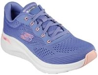 Sneaker SKECHERS "ARCH FIT 2.0-BIG LEAGUE", Damen, Gr. 35, blau (blau, rosa), Textil,