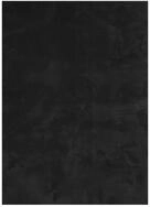 vidaXL Teppich Teppich HUARTE Kurzflor Weich und Waschbar Schwarz 120x170 cm,