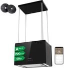 CIARRA Inselhaube 48 cm A+++ 700 m&sup3;/h hohe Saugleistung WIFI-APP Touch Control