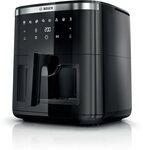 BOSCH Hei&szlig;luftfritteuse XXL Air Fryer Serie 6, MAF671B0, 7,1l, Fenster, 7 Programme,