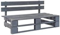 vidaXL Gartenlounge-Mittelteil, Outdoor-Mittelsofa Paletten Impr&auml;gniertes