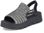 Rieker Pantolette schwarz 39 EU