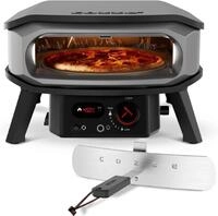 COZZE Elektrogrill COZZE Mini Pizzaofen Gas mit Drehfunktion 13 Zoll