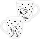United Labels&reg; Tasse Peanuts Snoopy - Herzen - Mug, 280 ml, Keramik