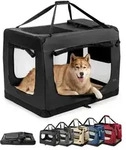 lionto Tiertransportbox stabil aus Textil, f&uuml;r Hunde und Katzen bis 25 kg,...