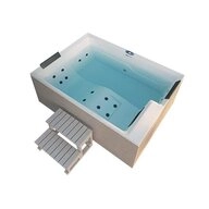 HOME DELUXE Whirlpool Outdoor Whirlpool NIMBUS DELUXE - 190 x 140&nbsp;x 70&nbsp;cm, (3-tlg),