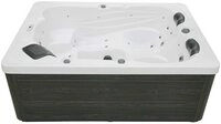 HOME DELUXE Whirlpool Outdoor Whirlpool SUNSET 20 x 156 x 82 cm, Aufstellbecken,