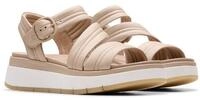 Clarks Tuscan Strap Sandale, Sandalette, Flats, Sommerschuh mit Plateausohle