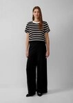 s.Oliver Chinos Hose Wide-Leg-Hose im Loose Fit mit Elastikbund