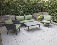 L.C. Wholesaler GmbH Loungeset SAIGON, 4-tlg. Loungeset