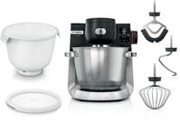 BOSCH K&uuml;chenmaschine Serie 6 MUMS6ZS18, 2 Sch&uuml;sseln, integr. Waage, schwarz,...
