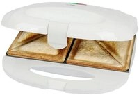 CLATRONIC Sandwichmaker ST 3813, Sandwichtoaster mit Backampel & isolierter Griff