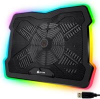 KLIM Notebook-K&uuml;hler Ultimate, Laptop K&uuml;hler mit RGB Beleuchtung, f&uuml;r 11 bis...