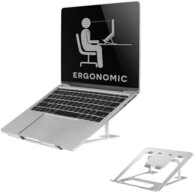 Neomounts by Newstar Laptoptisch faltbarer Laptop-St&auml;nder NSLS085SILVER