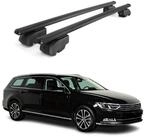 OMAC Dachtr&auml;ger Gep&auml;cktr&auml;ger f&uuml;r VW Passat B8 Variant 2015-2019 ABE Alu Schwarz