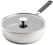 KitchenAid Bratpfanne Classic Stainless Steel (CC005704-001), Edelstahl,