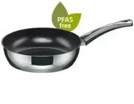 Berndes Schmorpfanne 20, 24 oder 28 cm, Edelstahl, poliert - Injoy&reg; PFAS-frei,
