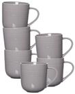 Ritzenhoff & Breker Becher Levi Kaffeebecher 400 ml 6er Set, 6-tlg., Porzellan