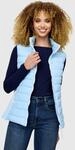 Steppweste MARIKOO "Marikoo Reimii Damen Stepp Weste B995", Damen, Gr. S, blau (baby