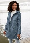 French Connection Outdoorjacke Saumschlitz mit Druckkn&ouml;pfen auf der R&uuml;ckseite