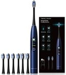 Tristan Auron Schallzahnb&uuml;rste Elektrische Zahnb&uuml;rste-5 Modi-48 000 VPM-USB C,6-8