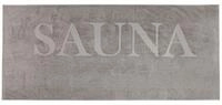 ZOLLNER Saunatuch, Frottier (1-St), 80 x 200 cm, 100% Baumwolle