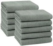 ZOLLNER Handt&uuml;cher, Walkfrottier (10-St), 50 x 100 cm, 100% Baumwolle, vom