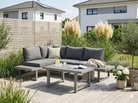 KONIFERA Gartenlounge-Set Hamburg, (Set, 14-tlg., Tisch:100x60x60/40cm,abnehmbare