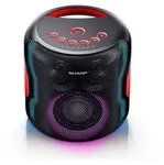 Sharp PS921BK Party-Lautsprecher (Bluetooth, LED Beleuchtung, IPX5 gesch&uuml;tzt, 14h