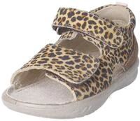 PEPINO by RICOSTA Banu WMS: mittel Lauflernschuh Sandalette mit Klett und Animal